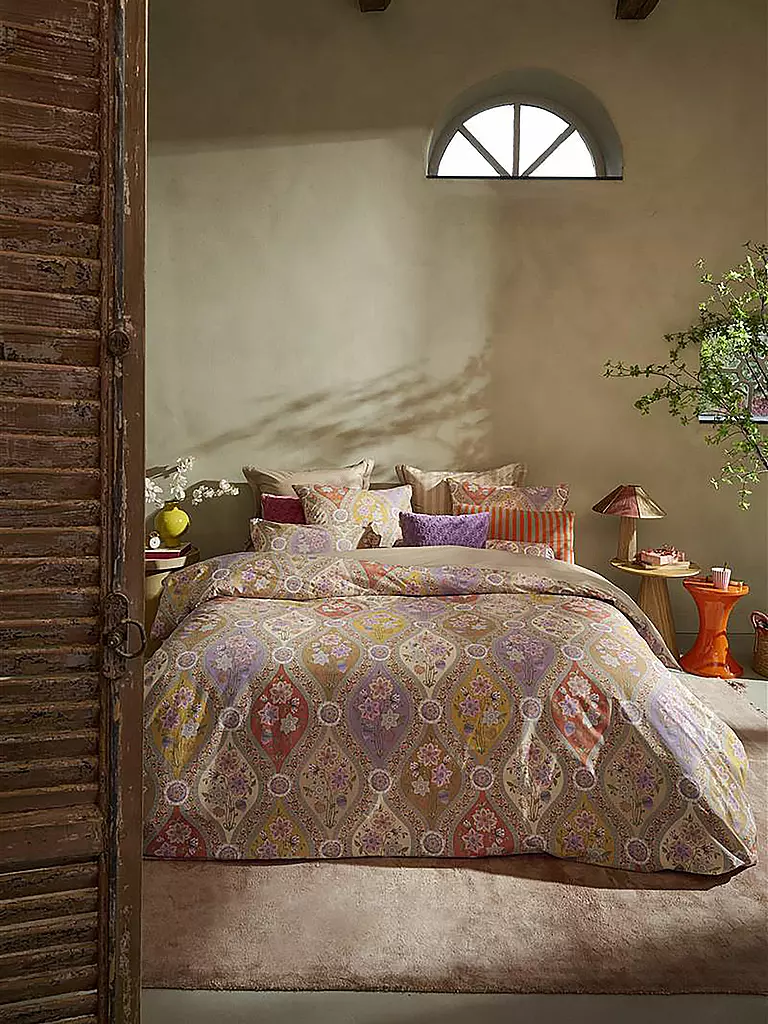 PIP STUDIO | Biancheria da letto in percalle ORNAMENTO RAMO 70x90cm/140x200cm Multi | Multicolore
