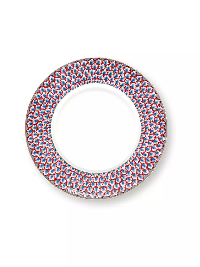 PIP STUDIO | Burriera rotonda 17x8 cm FLOWER FESTIVAL Azzurro | 