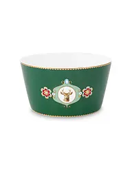 PIP STUDIO | Ciotola 15 cm LOVE BIRDS MEDALLION Verde Scuro | Verde scuro