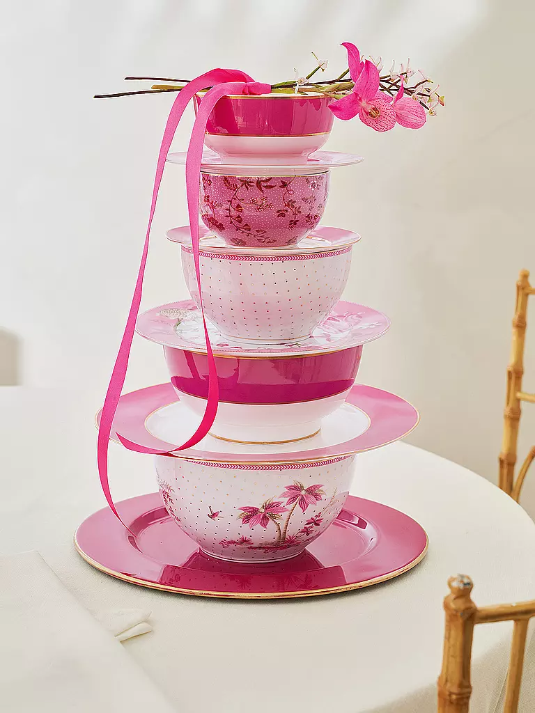 PIP STUDIO | Ciotola 18cm JOLIE DOTS Oro/Rosa | 