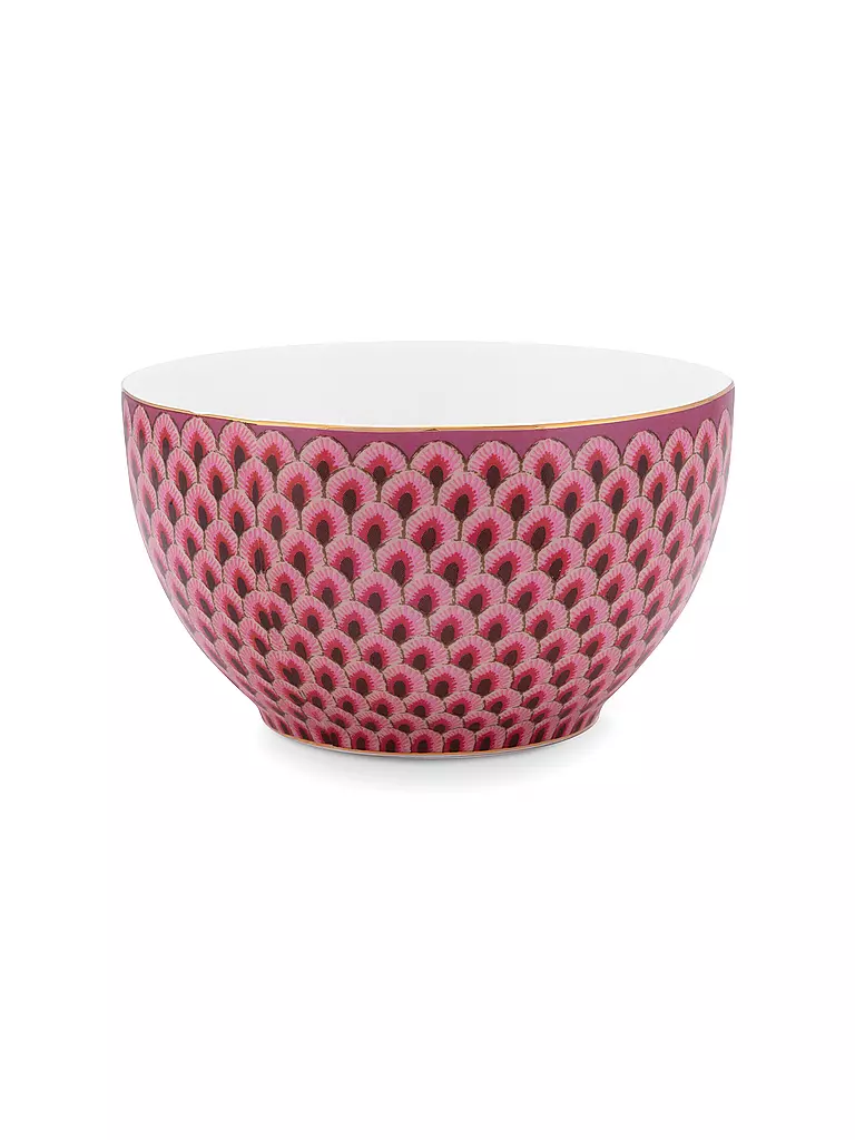 PIP STUDIO | Ciotola 9,5 cm Flower Festival Rosa Scuro | Bacca