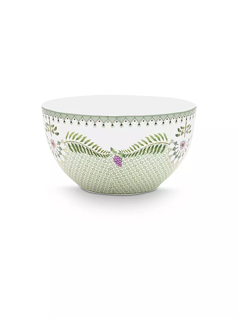 PIP STUDIO | Ciotola LILY & LOTUS 15cm Tiles Light Gr. | Verde chiaro