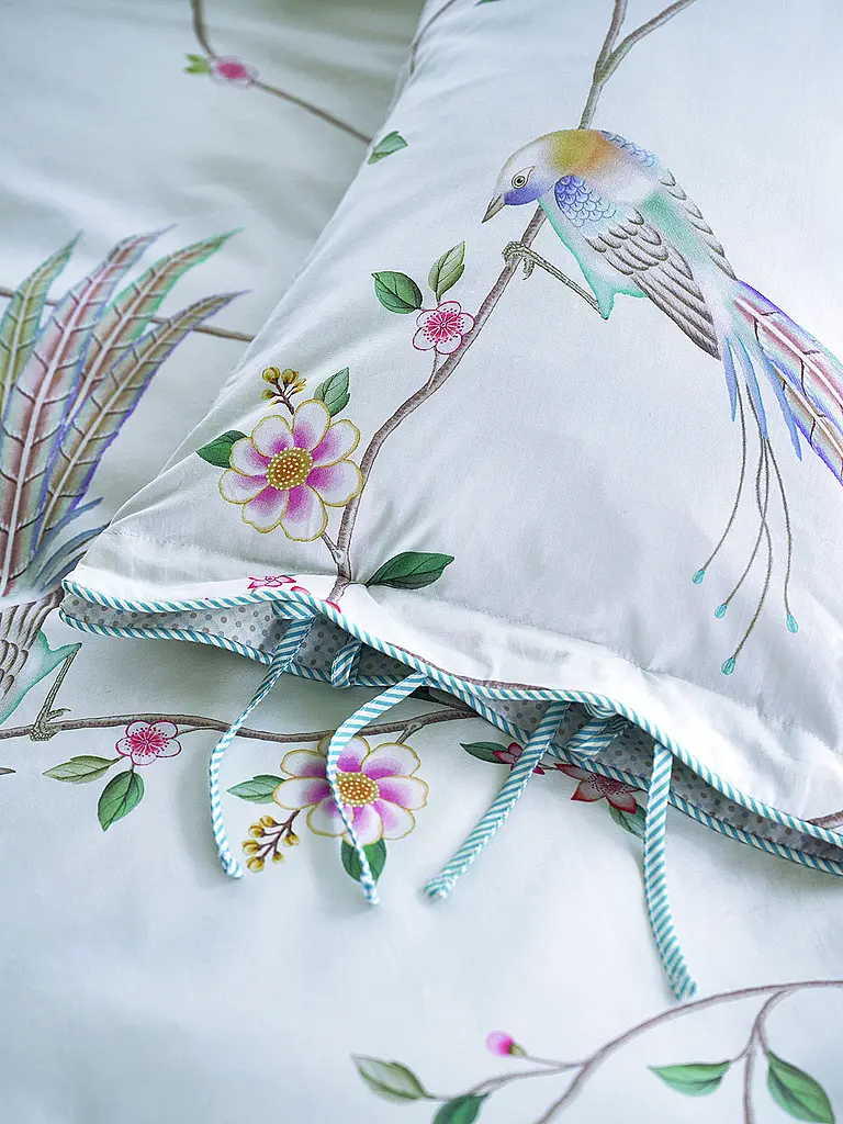 PIP STUDIO | Cuscino imbottito BAMBOO BLOSSOM 35x60cm White | 