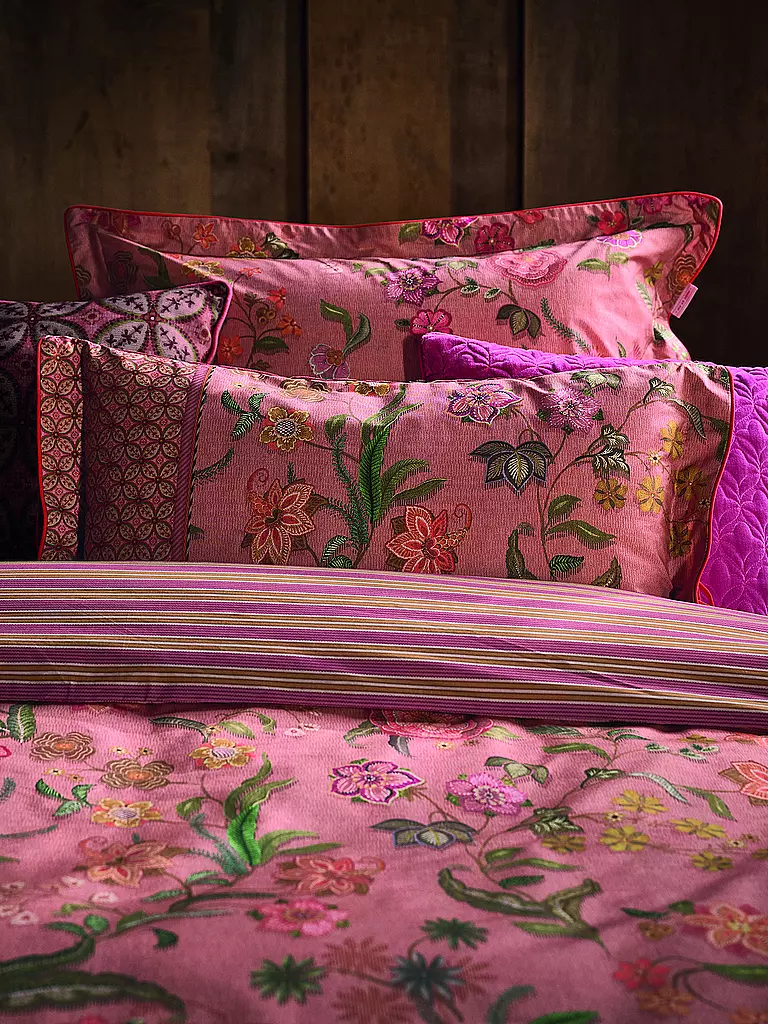 PIP STUDIO | Cuscino imbottito COCO FLOWER 35x60cm Corallo | Rosa