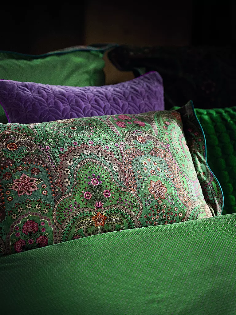 PIP STUDIO | Cuscino imbottito LITTLE JABALI 35x60cm Verde | Verde scuro