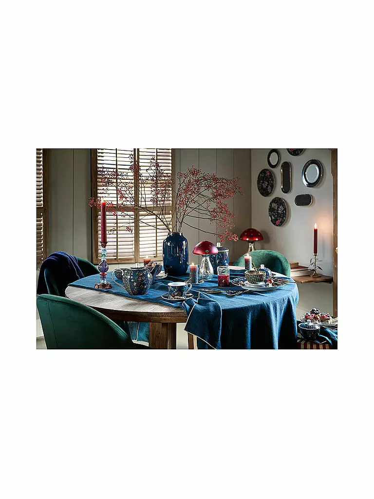 PIP STUDIO | Dose mit Deckel BERRY BLUES 1500ml Blue | Blu scuro