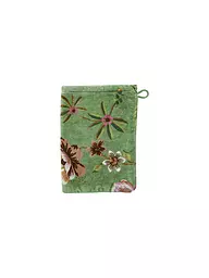 PIP STUDIO | Guanto da bagno 16x22cm SECRET GARDEN Bianco-Blu | Verde
