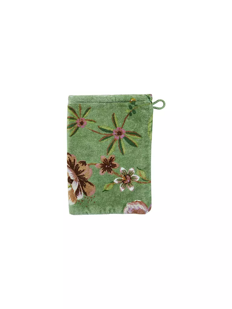 PIP STUDIO | Guanto da bagno 16x22 cm SECRET GARDEN Verde | Verde