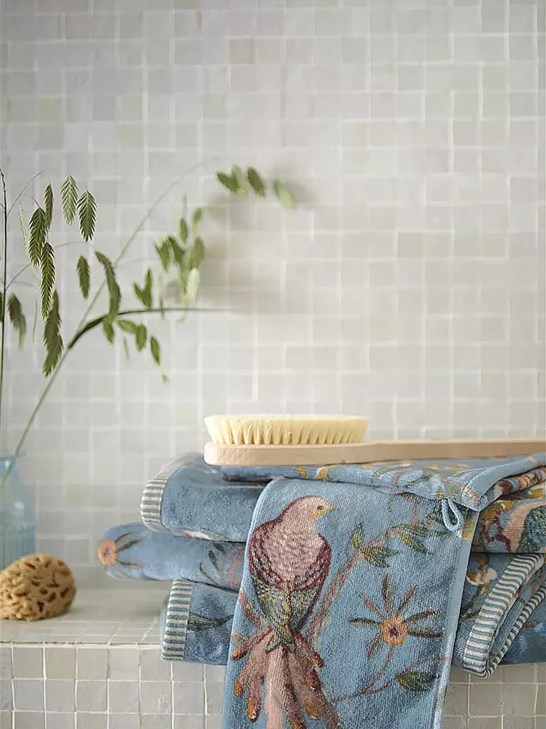 PIP STUDIO | Guanto da bagno 16x22cm SECRET GARDEN Blue | 