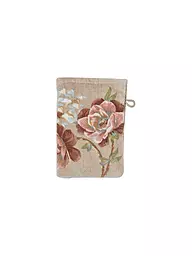 PIP STUDIO | Guanto da bagno 16x22cm SECRET GARDEN Bianco-Blu | Marrone chiaro