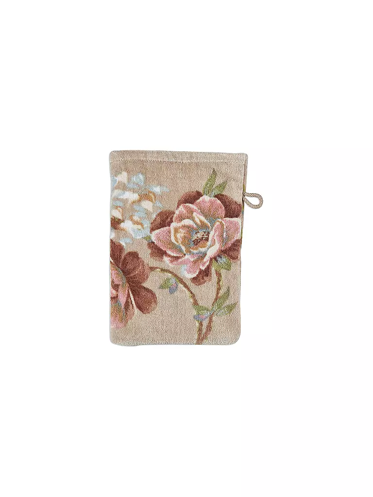 PIP STUDIO | Guanto da bagno 16x22cm SECRET GARDEN Khaki | Marrone chiaro