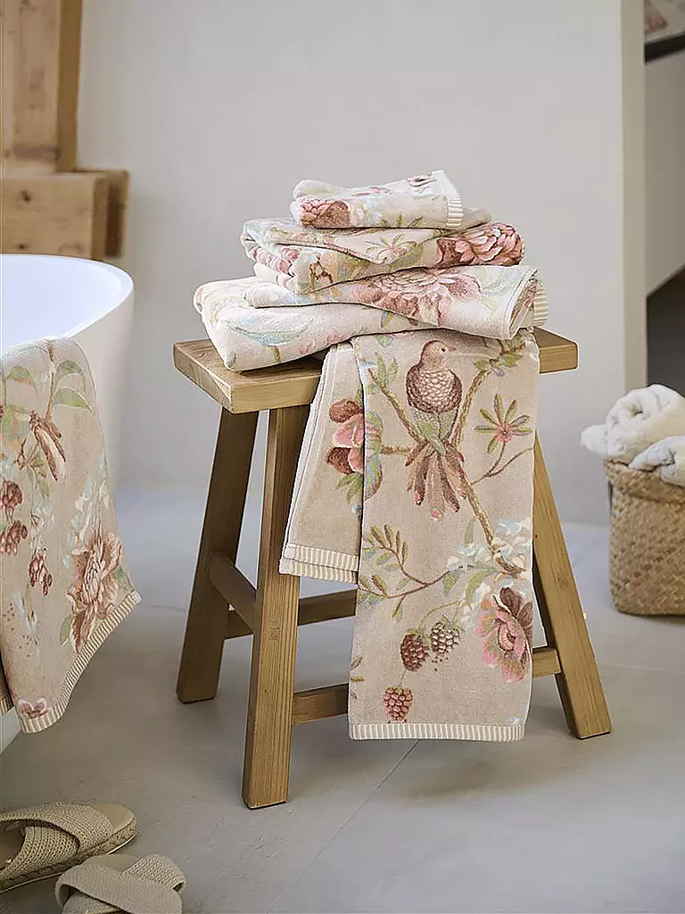 PIP STUDIO | Guanto da bagno 16x22cm SECRET GARDEN Khaki | Marrone chiaro