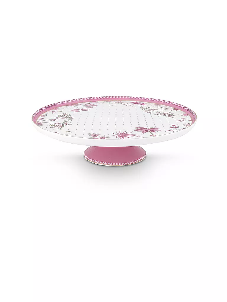 PIP STUDIO | Mini alzata per torta 21 cm JOLIE DOTS Oro/Rosa | Bianco
