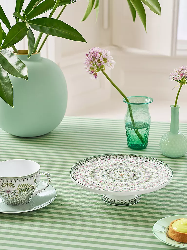 PIP STUDIO | Mini alzata per torta LILY & LOTUS 21 cm Moon Delight | Verde chiaro
