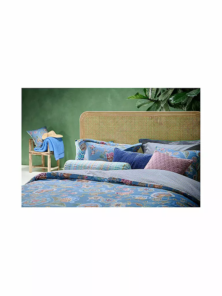 PIP STUDIO | Percalle Biancheria da letto MATATA 70x90cm / 140x200cm Blu | 