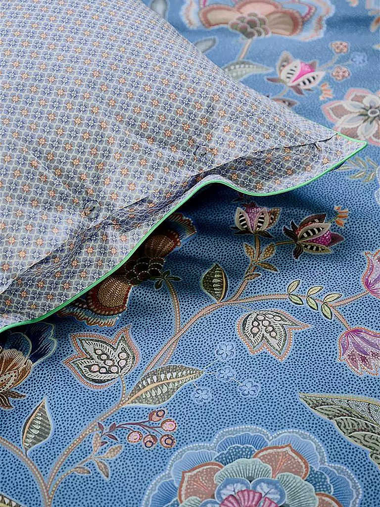 PIP STUDIO | Percalle Biancheria da letto MATATA 70x90cm / 140x200cm Blu | 