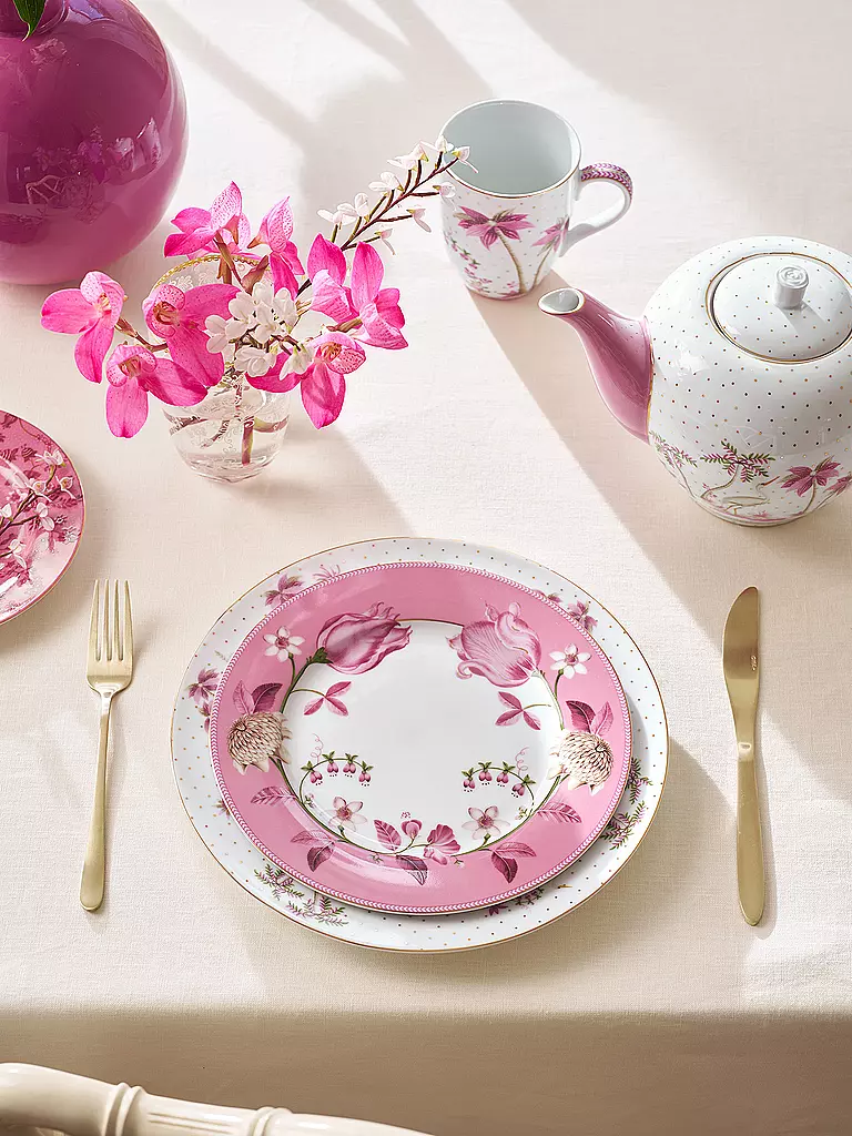 PIP STUDIO | Piatto da colazione 23 cm JOLIE Tulip Pink | Rosa