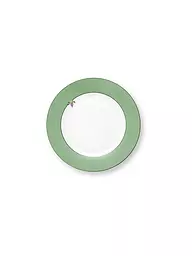 PIP STUDIO | Piatto da colazione grande LILY & LOTUS 23 cm Uni Lilac | Verde chiaro