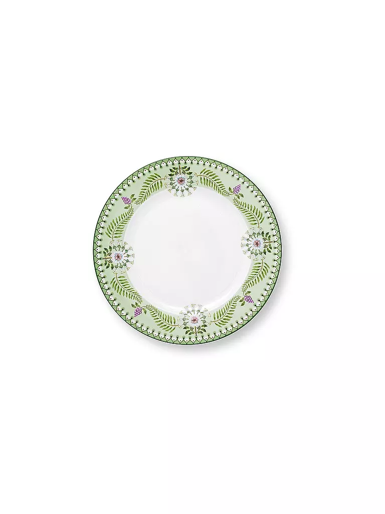 PIP STUDIO | Piatto da colazione grande LILY & LOTUS 23cm Verde chiaro | Verde chiaro