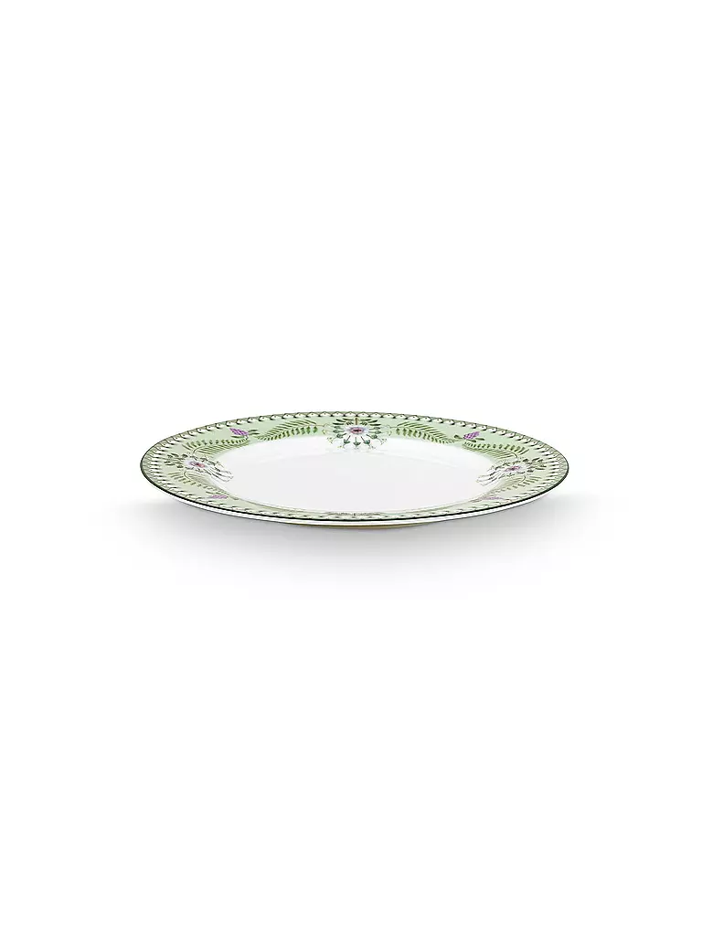 PIP STUDIO | Piatto da colazione grande LILY & LOTUS 23cm Verde chiaro | 