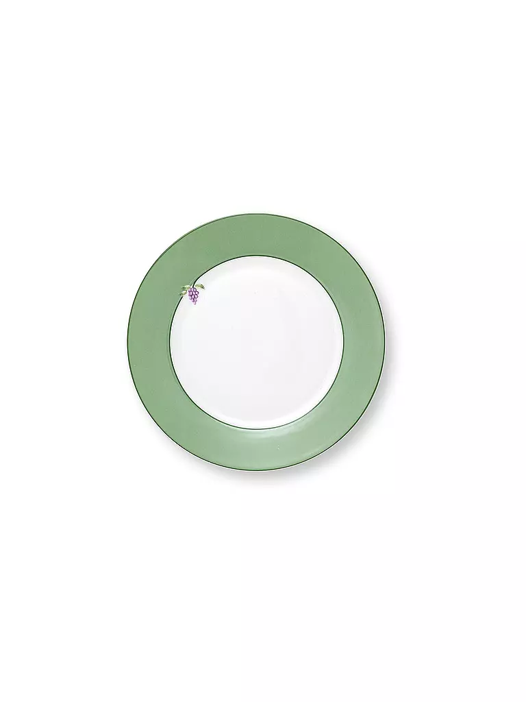 PIP STUDIO | Piatto da colazione piccolo LILY & LOTUS 21cm Uni Verde chiaro | Verde chiaro