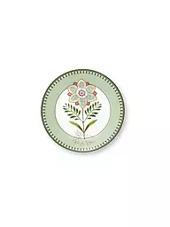 PIP STUDIO | Piatto da colazione piccolo LILY & LOTUS 21cm Bianco sporco | Verde chiaro