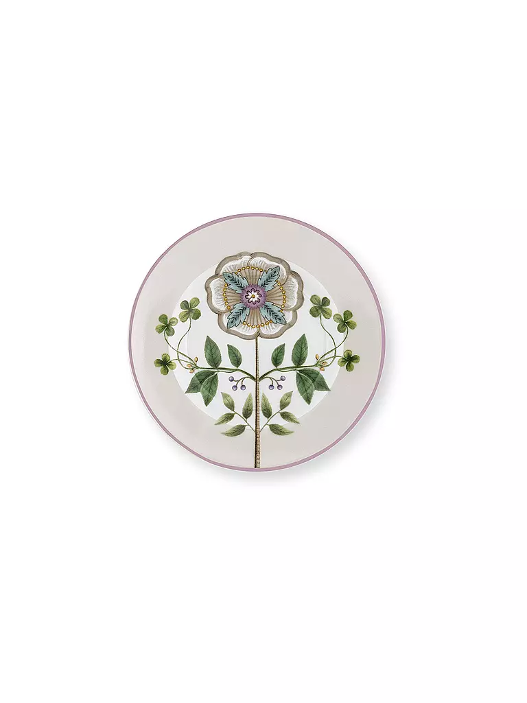 PIP STUDIO | Piatto da pane LILY & LOTUS 12cm Bianco sporco | Lilla
