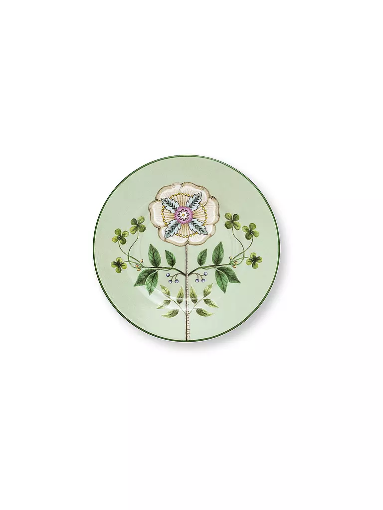 PIP STUDIO | Piatto da pane LILY & LOTUS 12cm Verde chiaro | Verde chiaro