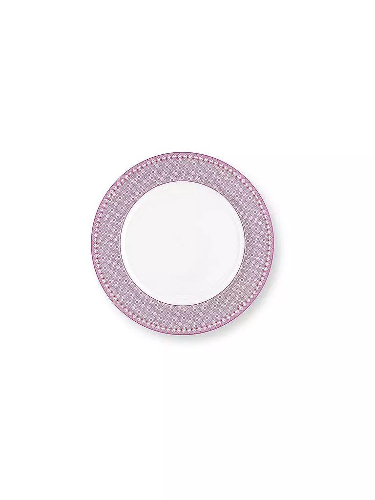 PIP STUDIO | Piatto piano LILY & LOTUS 26,5 cm Tiles Lilac | Lilla