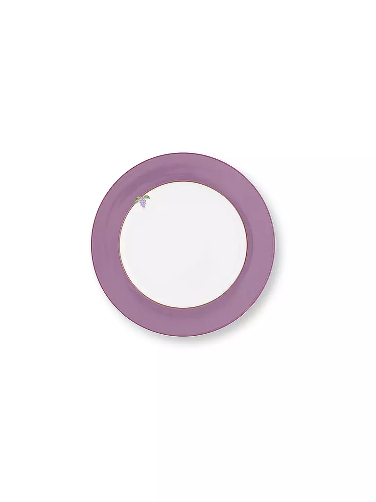 PIP STUDIO | Piatto piano LILY & LOTUS 26,5 cm Uni Lilac | Lilla