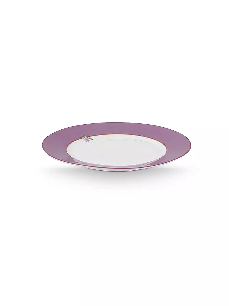 PIP STUDIO | Piatto piano LILY & LOTUS 26,5 cm Uni Lilac | Lilla
