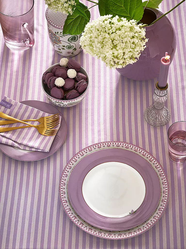 PIP STUDIO | Piatto piano LILY & LOTUS 26,5 cm Uni Lilac | 
