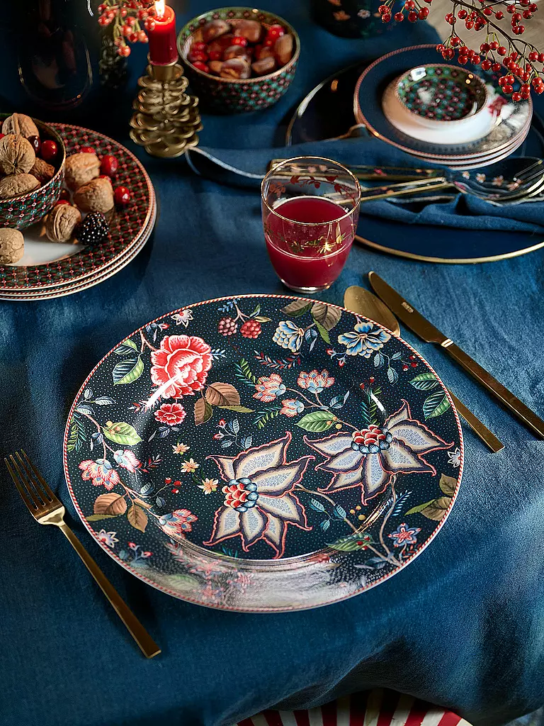 PIP STUDIO | Platzteller BERRY BLUES 32cm Blue | 