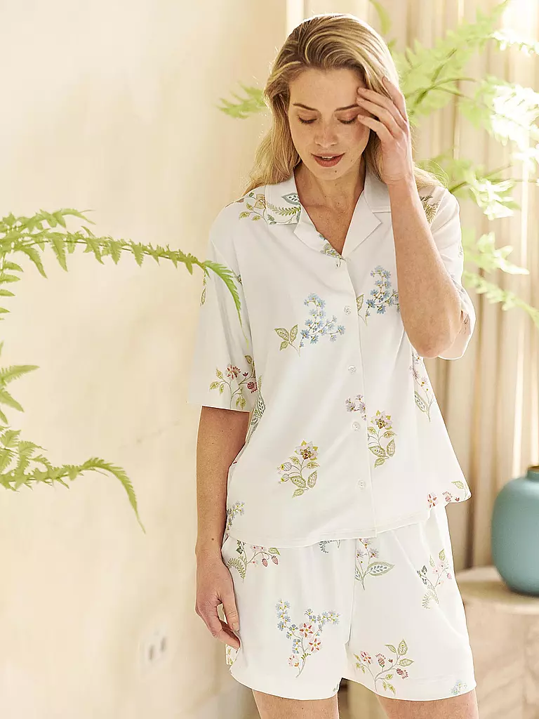 PIP STUDIO | Pyjamashorts BO | Bianco