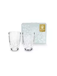 PIP STUDIO | Set di 2 bicchieri da longdrink 400ml Flower White | Trasparente