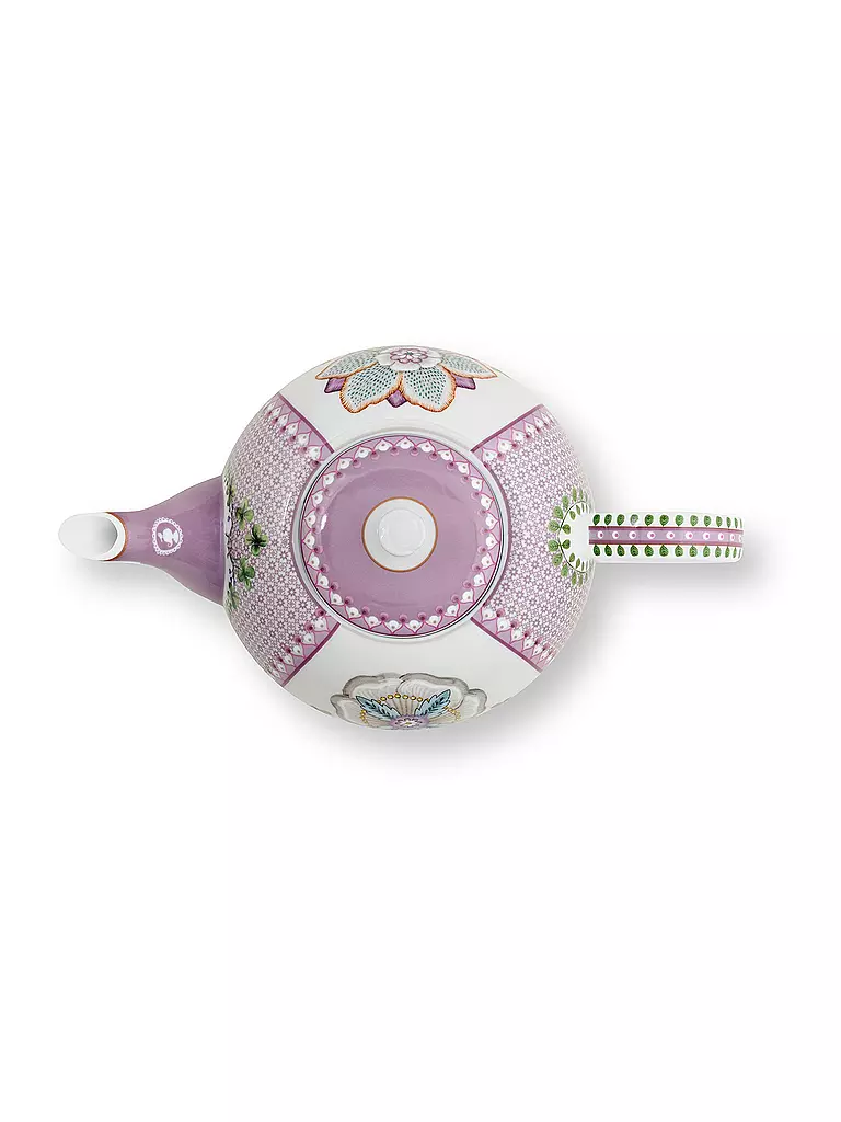 PIP STUDIO | Teiera grande LILY & LOTUS 1,6l Tiles Lilac | 