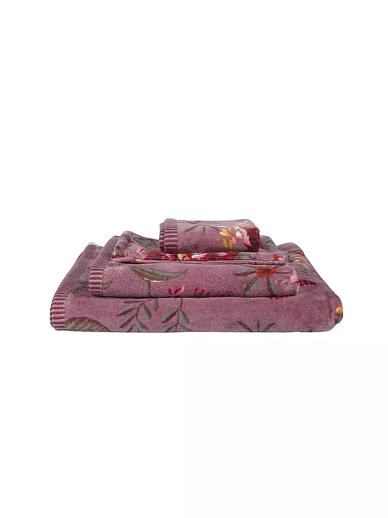 PIP STUDIO | Telo doccia 70x140cm SECRET GARDEN Mauve | Bacca