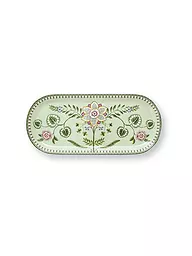 PIP STUDIO | Torta LILY & LOTUS 33x15,5cm Bianco sporco | Verde chiaro
