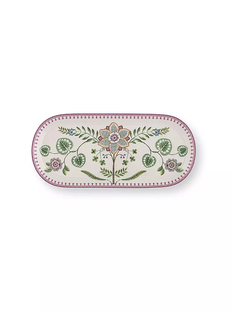 PIP STUDIO | Torta LILY & LOTUS 33x15,5cm Bianco sporco | Lilla