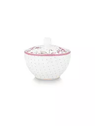 PIP STUDIO | Zuccheriera 300ml JOLIE DOTS Oro/Rosa | Bianco