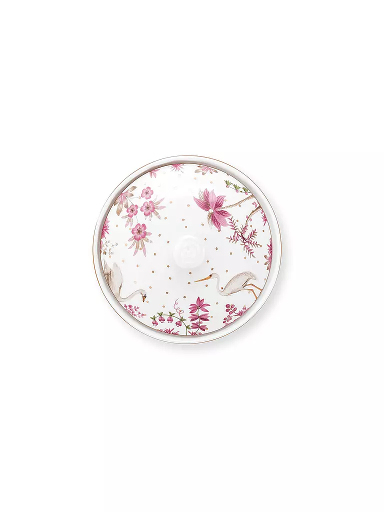PIP STUDIO | Zuccheriera 300ml JOLIE DOTS Oro/Rosa | 