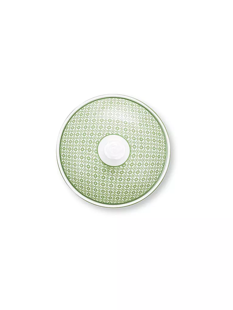 PIP STUDIO | Zuccheriera 300ml LILY & LOTUS Tiles Light Gr. | Verde chiaro