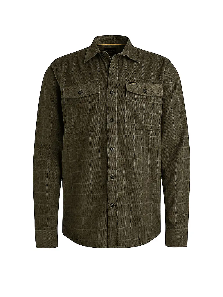 PME LEGEND | Camicia di velluto a coste vestibilità regular | Grigio