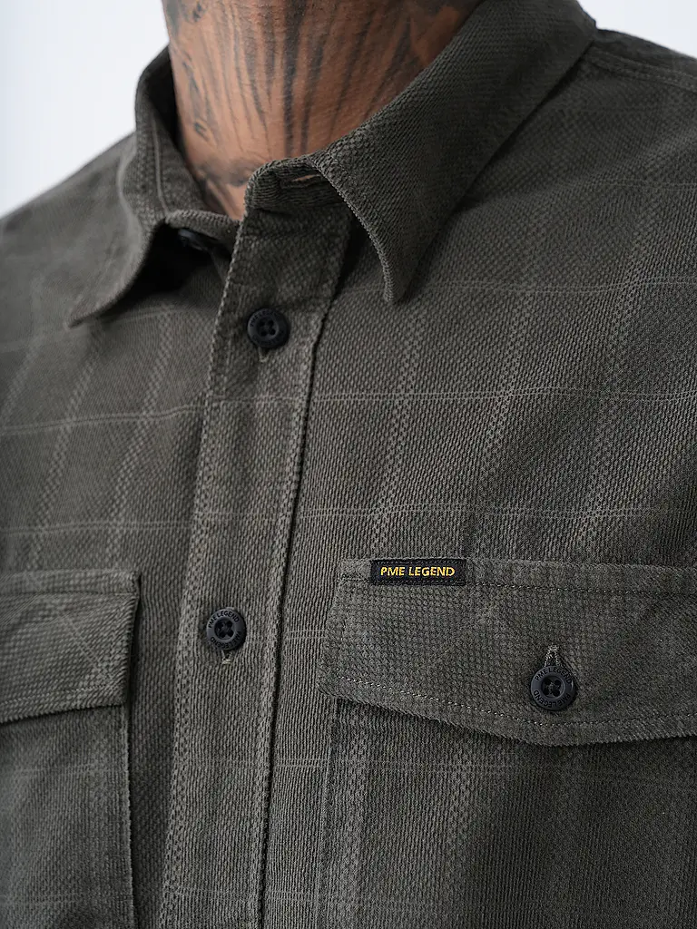 PME LEGEND | Camicia di velluto a coste vestibilità regular | 