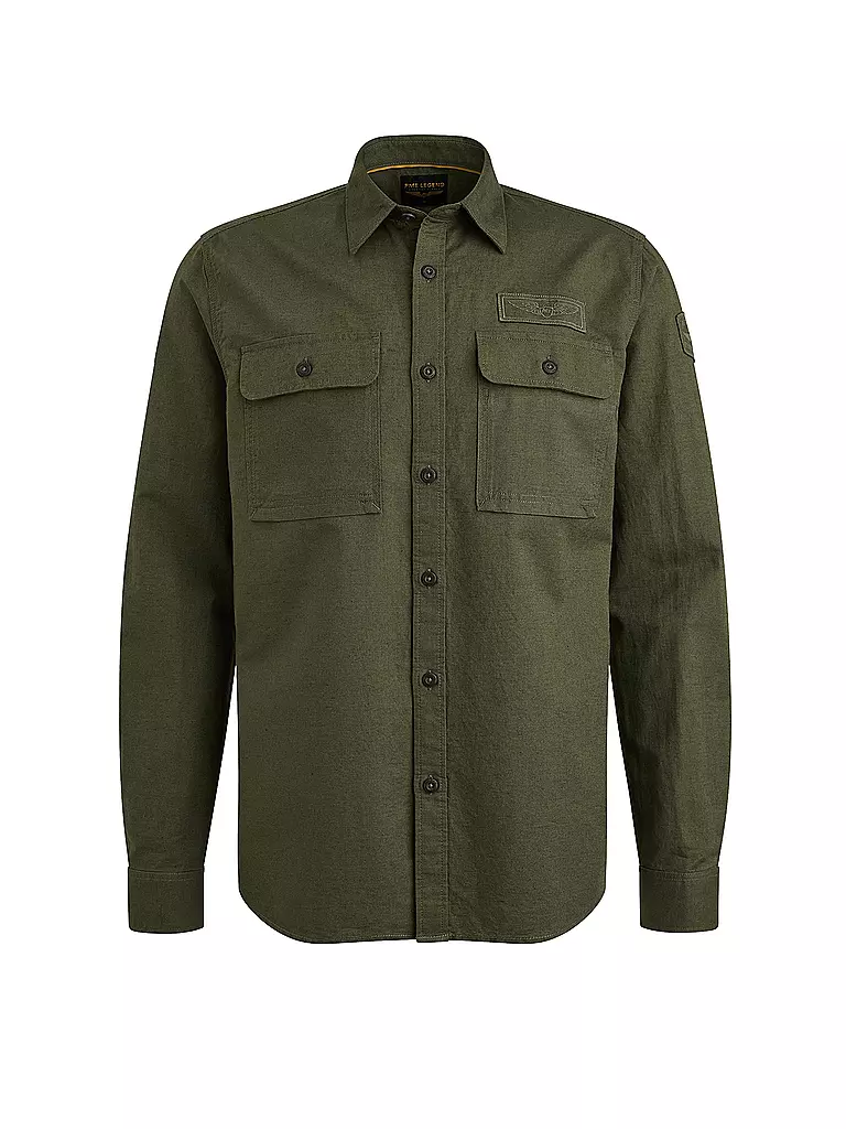 PME LEGEND | Camicia Regular Fit | Oliva