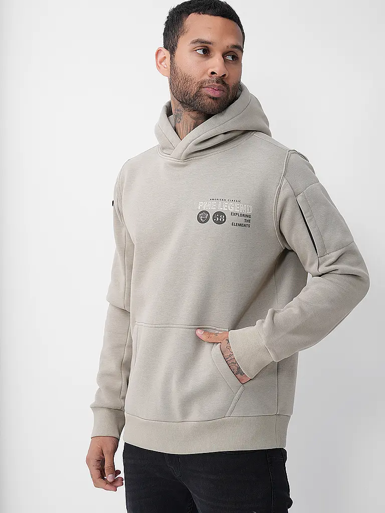 PME LEGEND | Kapuzensweater - Felpa con cappuccio | Beige