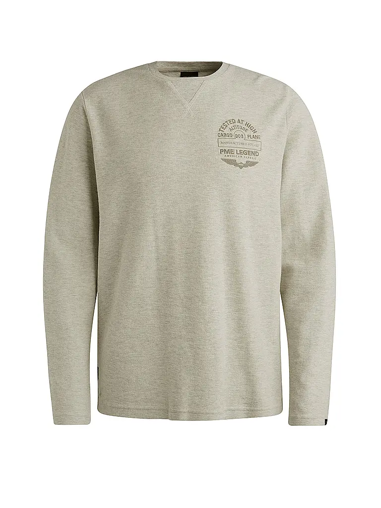 PME LEGEND | Langarmshirt  | Bianco