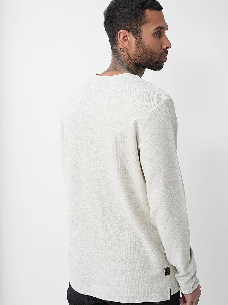 PME LEGEND | Langarmshirt  | Bianco