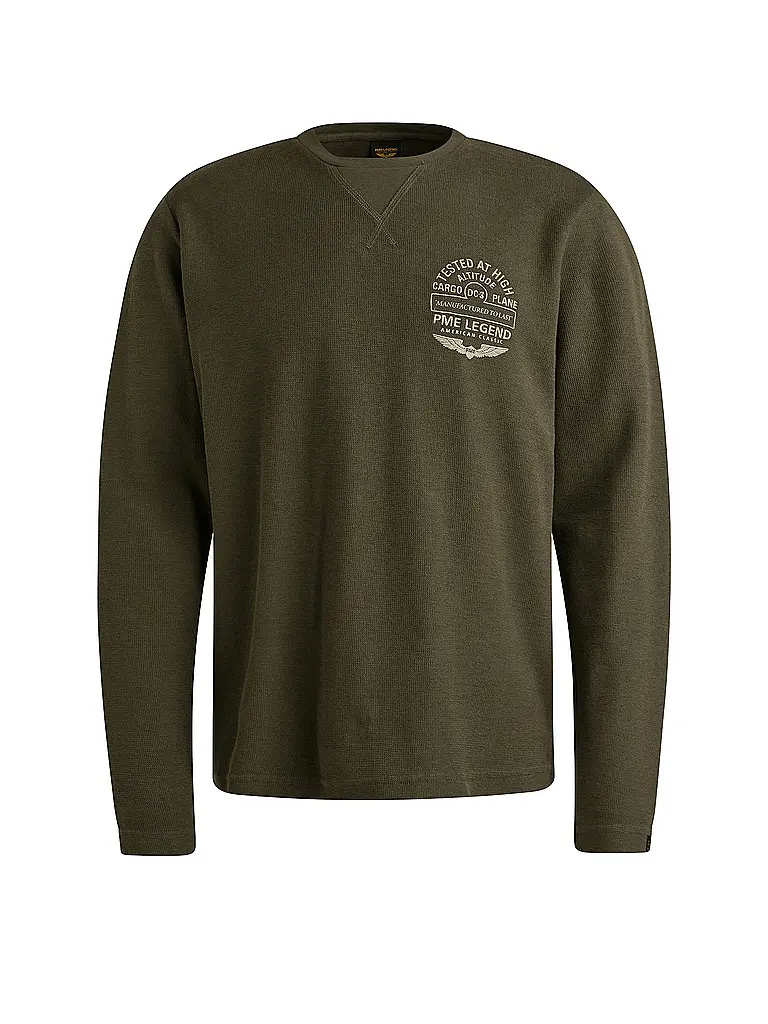 PME LEGEND | Langarmshirt | Grigio