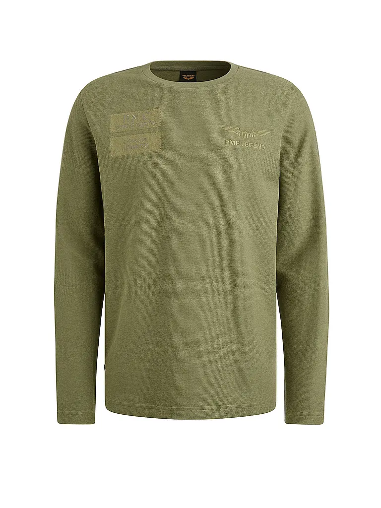 PME LEGEND | Maglietta a maniche lunghe | Oliva